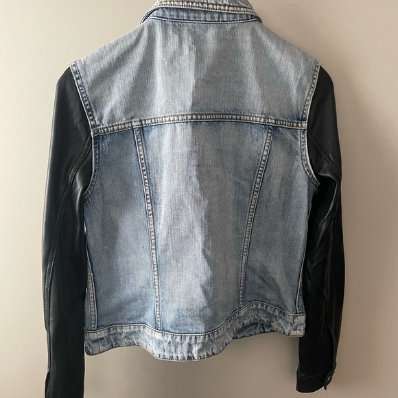 Talula Denim faux leather jacket - Picture 2 of 4